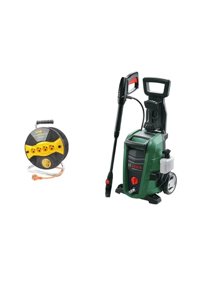 Bosch Universal Aquatak 125 Basınçlı Yıkama+Leo 3x1,5 20 mt ürün görseli 1