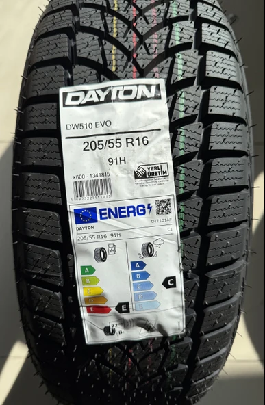 DAYTON / 205/55R16 (DW510 EVO) 2024 KIŞ LASTİĞİ ürün görseli 1