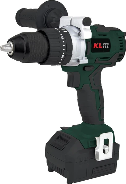 Klpro 18V 2.0 AH ŞARJLI DARBELİ VİDALAMA/MATKAP KÖMÜRSÜZ KLDM18B-20 ürün görseli 1