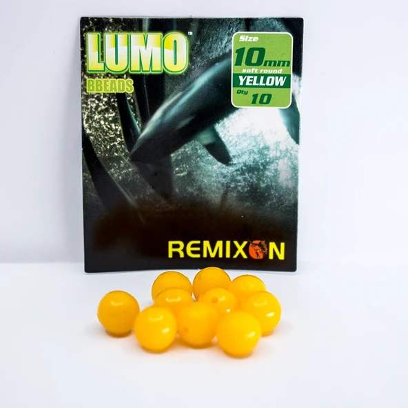Remixon 10mm Yuvarlak Soft 10 Adet Boncuk Renk : Yeşil ürün görseli 1
