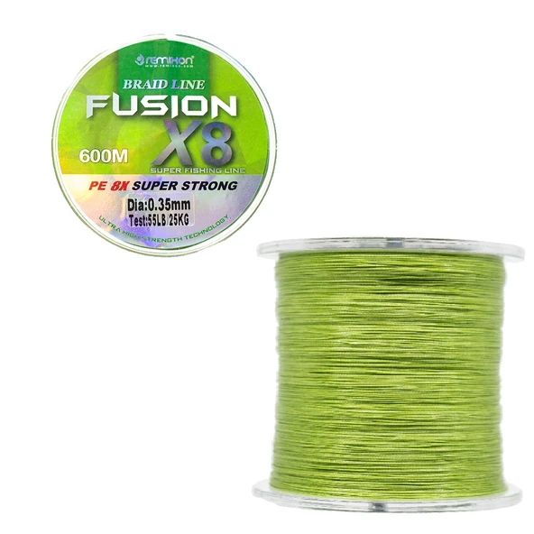 Remixon Fusion 8B Green 600m İp Misina Kalınlık (mm) : 0,16mm ürün görseli 1