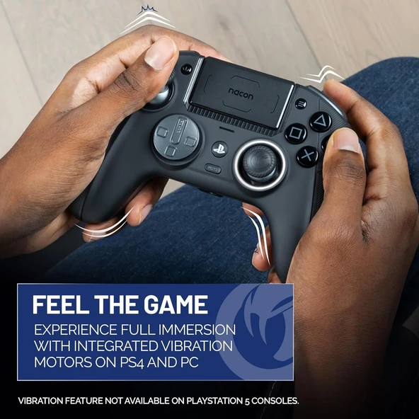 NACON Revolution 5 Pro Officially Licensed PlayStation Wireless Gaming Controller Siyah - Resim 9