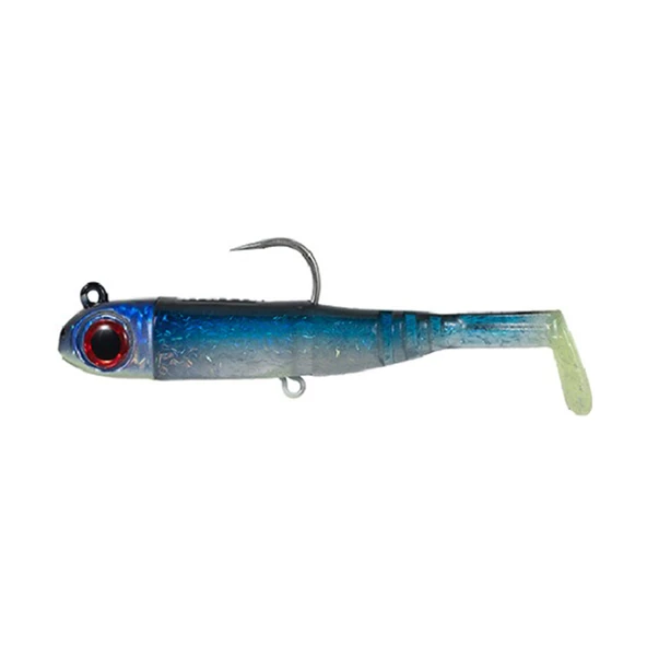 Seabor Lily Shad 2+1 12cm 100gr Silikon Yem Renk : UV Sardine ürün görseli 1