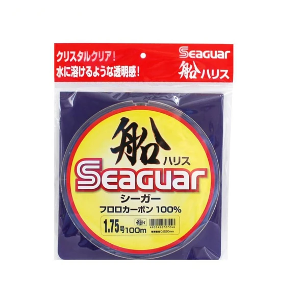 Seaguar Fune Harisu %100 FC 100m Leader Misina Kalınlık (mm) : 0,20mm ürün görseli 1
