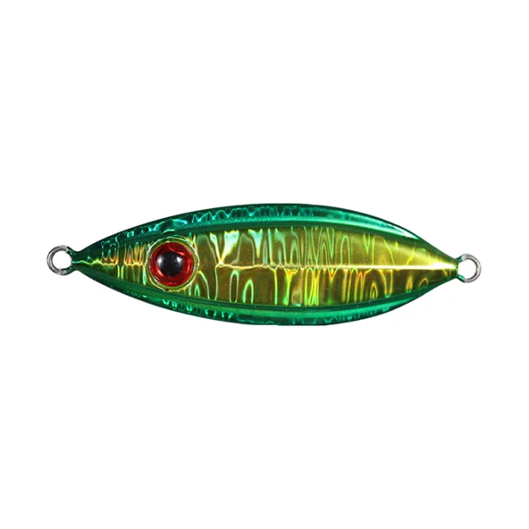 Seabor Flat 80gr Jig Yem Renk : Green Gold ürün görseli 1