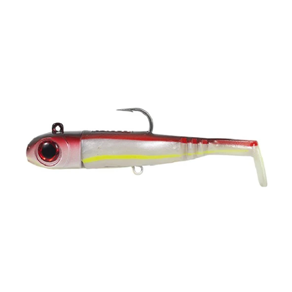 Seabor Lily Shad 2+1 13,5cm 125gr Silikon Yem Renk : Red Mullet UV ürün görseli 1