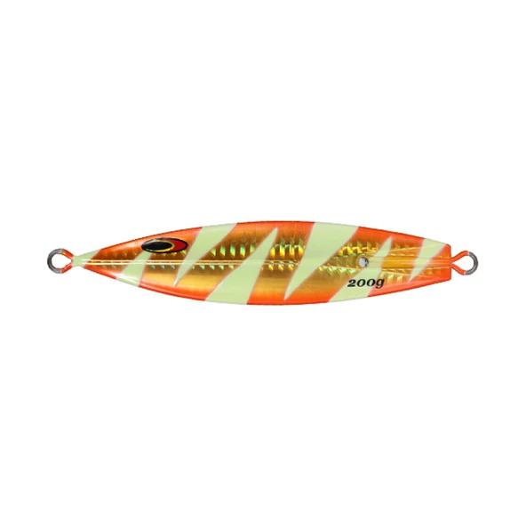 Seabor Pine 200gr Jig Yem Renk : Red Gold Glow ürün görseli 1