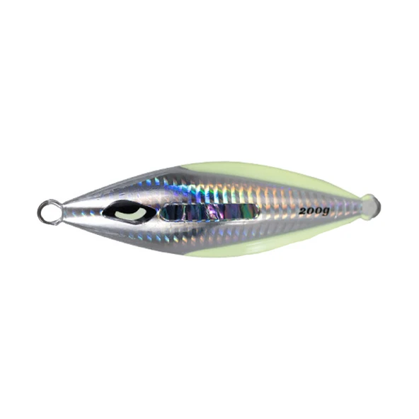 Seabor Fury 200gr Jig Yem Renk : Silver Glow ürün görseli 1