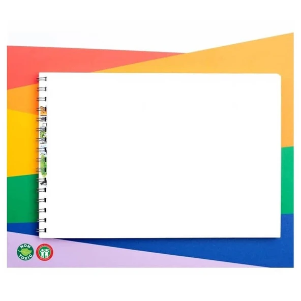Miart Sanatsal Blok Defter 180 gr 25x35 cm 20 yp + 5 yp Fon Kartomu ürün görseli 1