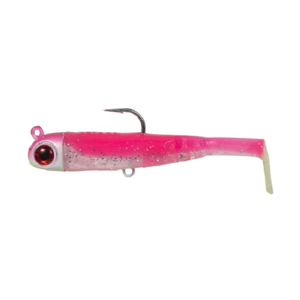 Seabor Lily Shad 2+1 13,5cm 125gr Silikon Yem Renk : Pink UV ürün görseli 1