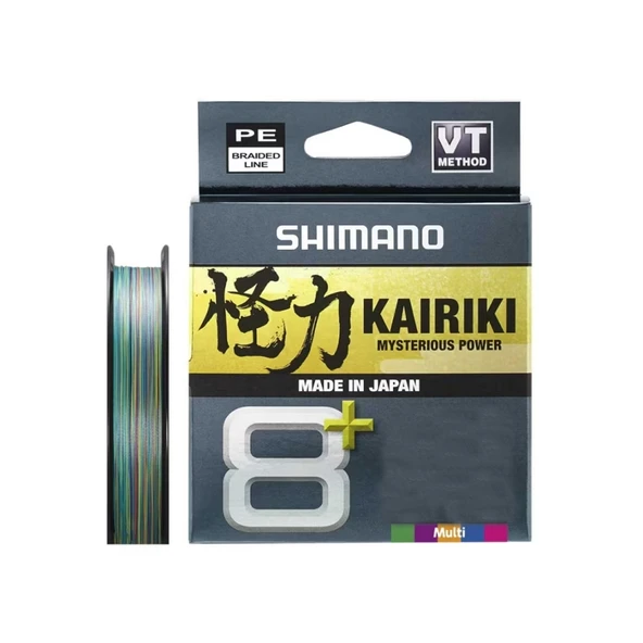 Shimano Kairiki+ 8B Multicolor 300m İp Misina Kalınlık (mm) : 0,28mm ürün görseli 1