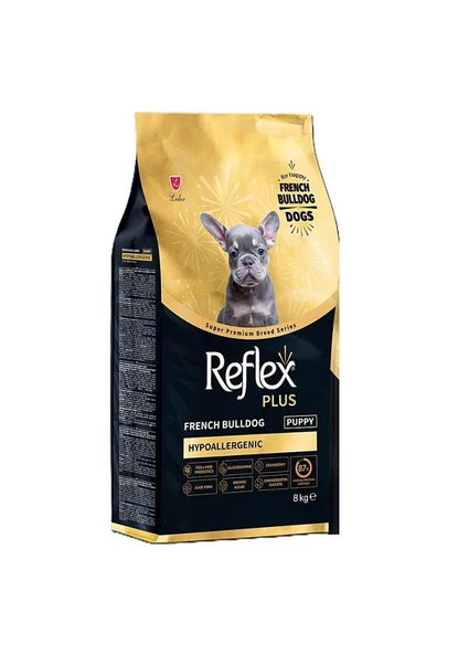 Reflex Plus HypoAllergenic French Bulldog Yavru Köpek Maması 8 Kg ürün görseli 1