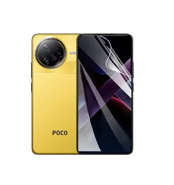 Xiaomi Poco F7 Pro Uyumlu Ön+Arka Body Şeffaf Ultra koruyucu Nano Jelatin ürün görseli 1