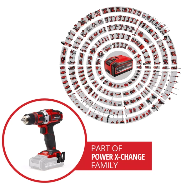 Einhell TE-CD 18/40 Li - Solo, Akülü Vidalama - Resim 2
