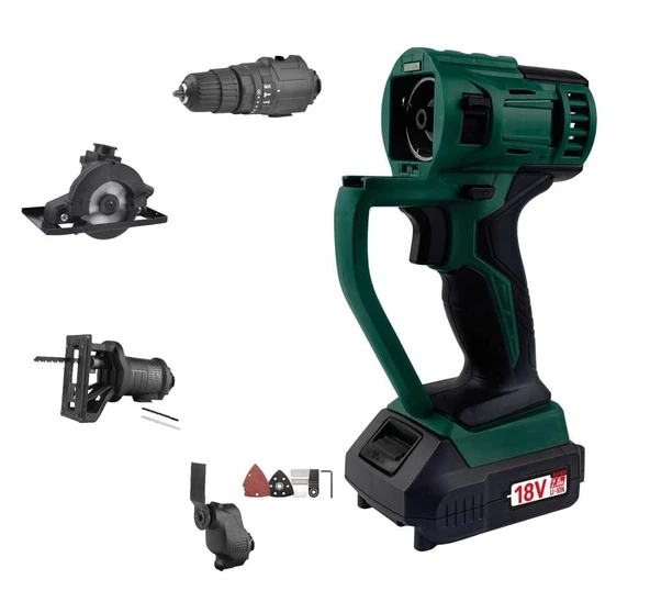 KLPro 18V 2.0 AH ŞARJLI MULTİ SET KLMS18-20 ürün görseli 1