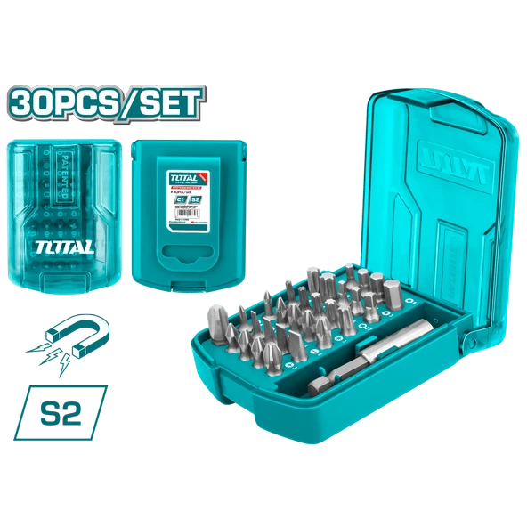 Total 30 Parça 25MM Bits Uç Seti TACSD10306 ürün görseli 1
