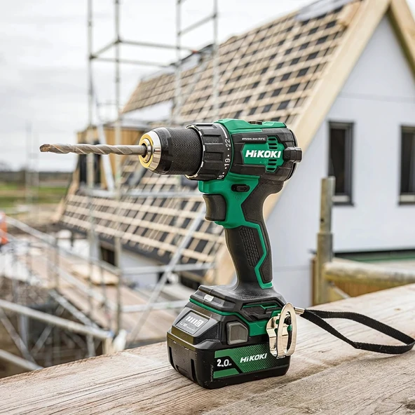 Hikoki18V 2.0 AH  AKÜLÜ DARBELİ MATKAP VİDALAMA DV18DE-2.0 ürün görseli 1