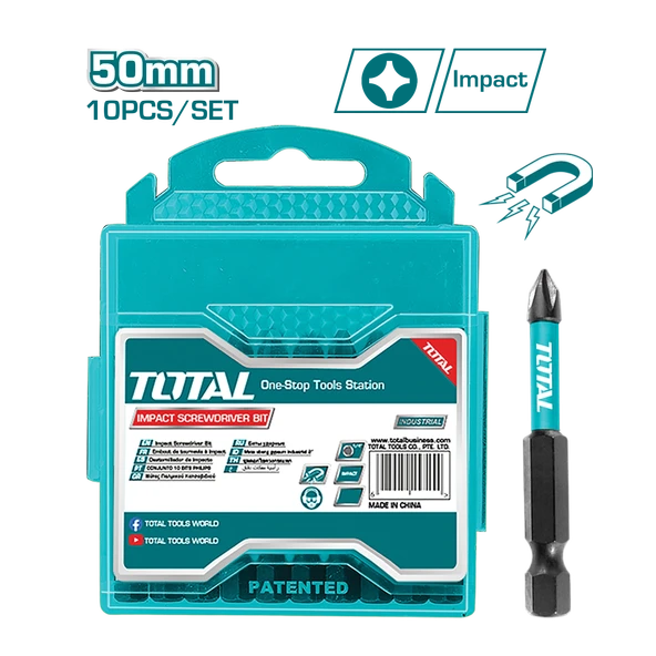 Total Darbeli 50MM PH2 Bits Ucu TACIM16PH223 - Resim 5