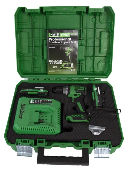 Hais Pro AKÜLÜ VİDALAMA DARBELİ 21V 2.0 Ah RB-DB2102 HAISPRO ürün görseli 1