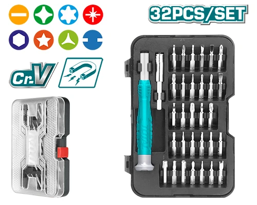 Total Hassas Tornavida Seti (32 Parça) THT250PS0321 ürün görseli 1