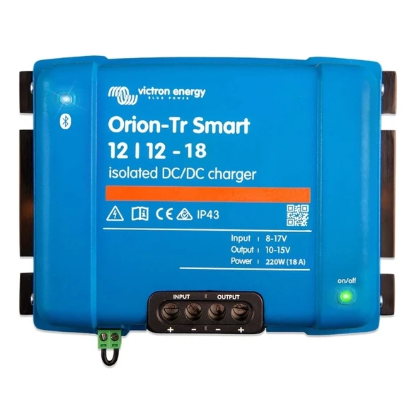 Victron Orion-Tr Smart 12/12-18A 220W İzoleli DC-DC Akü Şarj Cihazı ürün görseli 1