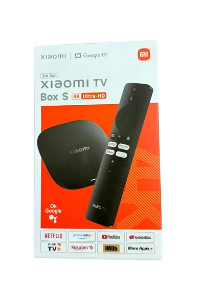 Xiaomi TV Box S Multimedya 4K Ultra Hd (3nd Gen) ürün görseli 1