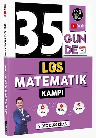 Şenol Hoca - 35 Günde Lgs Matematik Kampı ürün görseli 1