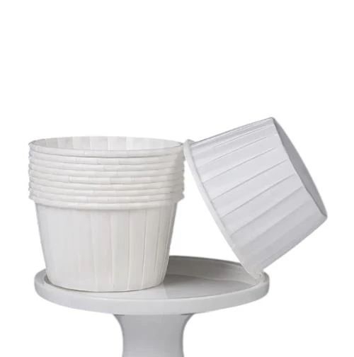 Cupcake/Muffin /Suffle Kek Kapsülü Beyaz 50 Li ürün görseli 1