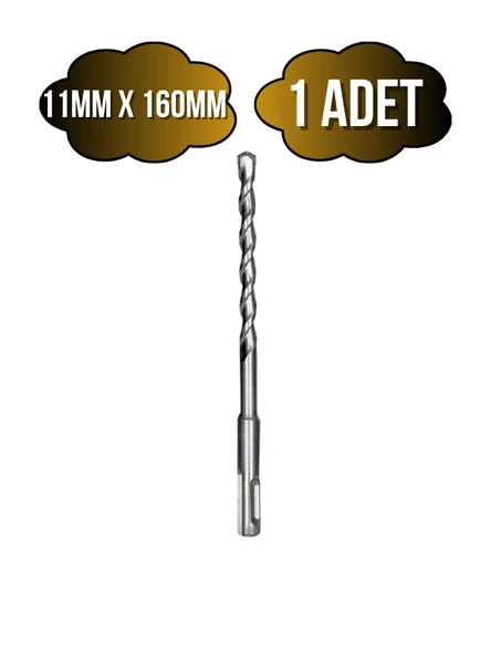Beton Hilti Ucu Duvar Delme Hilti Delici Matkap Ucu(DELİCİ) 11mm x 160mm ürün görseli 1