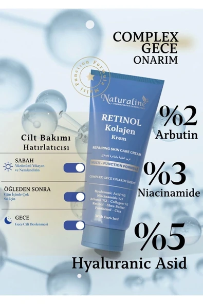 Retınol & Kolajen Complex Gece Onarım Krem 100ml ürün görseli 1