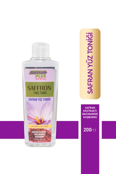 SAFRAN CİLT TONİĞİ 200 ml ürün görseli 1