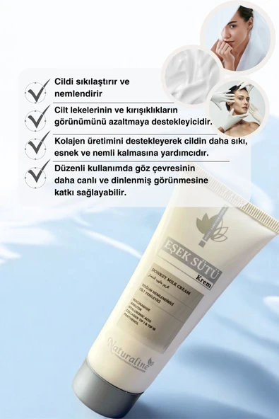 Eşek Sütlü Krem 100ml - Resim 3