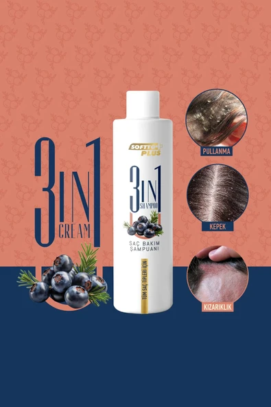 3ın1 Saç Bakım Şampuanı 250 ml - Resim 2