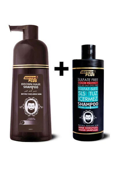 BROWN HAIR SHAMPOO VE ÖZEL RENK KORUYUCU ŞAMPUAN PAKETİ ürün görseli 1