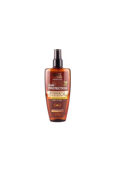 Plus Bronzlaştırıcı Güneş Yağı Yüz Ve Vücut 200ml ürün görseli 1