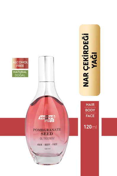 Nar Cilde Parlaklık ve Canlılık Kazandıran Saç Yüz ve Vücut Yağı 120 ml ürün görseli 1