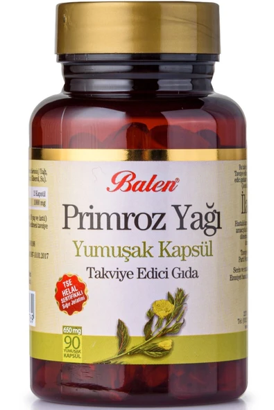 Primroz Yağı Yumuşak 90 Adet Kapsül ürün görseli 1
