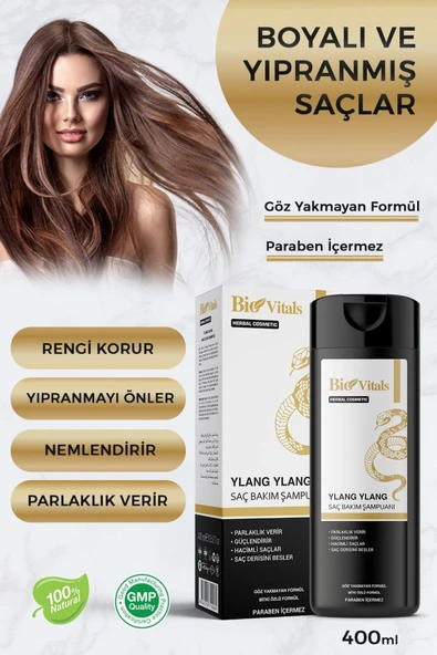 Ylang Ylang Şampuan 400ml ürün görseli 1
