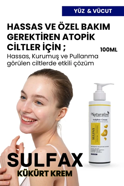 Sülfax Kükürt Vücut Kremi 100ml - Resim 3