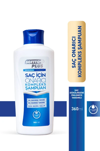 Saç Onarıcı ve Dökülme Karşıtı Kompleks Şampuan 360ml ürün görseli 1