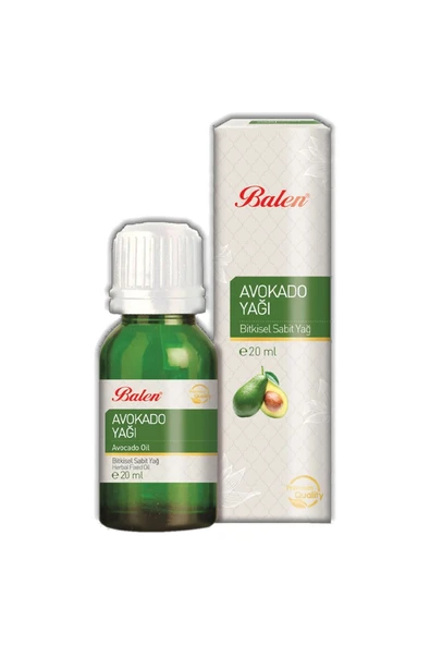 Avokado Yağı 20 ml Soğuk Sıkım ürün görseli 1
