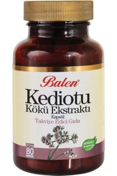 Kediotu Kedi Otu Kökü Ekstraktı Kapsül 80 X 375 mg ürün görseli 1