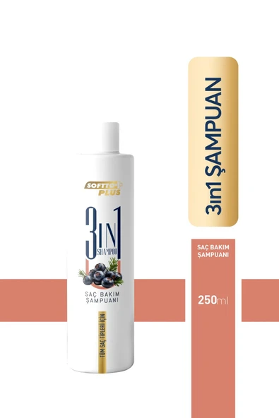 3ın1 Saç Bakım Şampuanı 250 ml ürün görseli 1