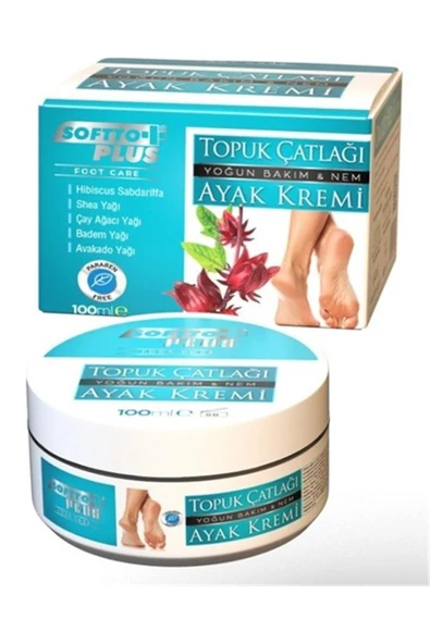 Softto Plus Topuk Çatlağı ve Ayak Kremi 100 ml ürün görseli 1