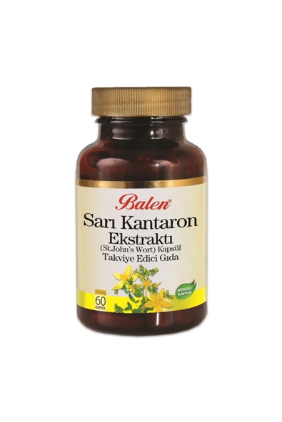 Sarı Kantaron St. John’ S Wort Ekstraktı Kap. 300 Mg  60 Kapsül Bal ürün görseli 1