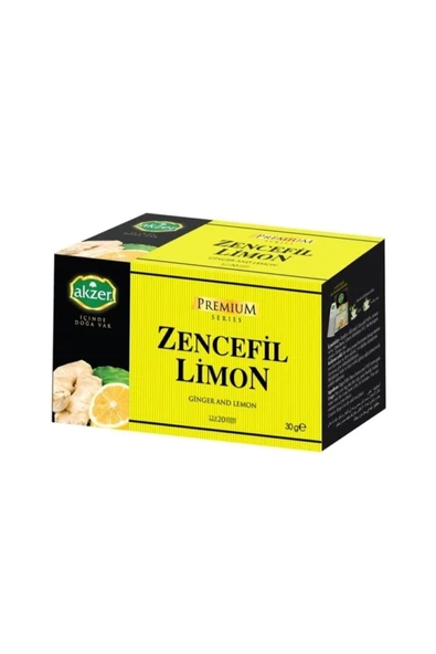 Premium Zencefilli Limonlu Çay 20 Adet ürün görseli 1