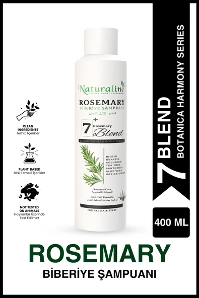 Rosemary Biberiye Şampuanı 400ml ürün görseli 1
