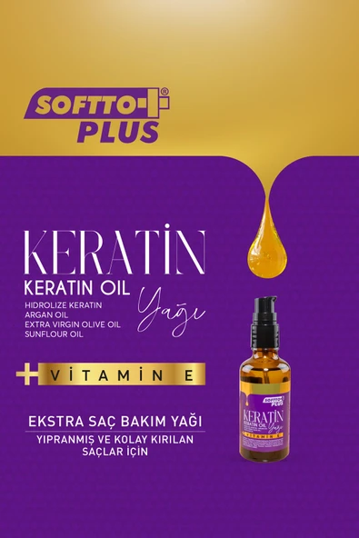 50 Ml Keratin Yağı - Resim 2