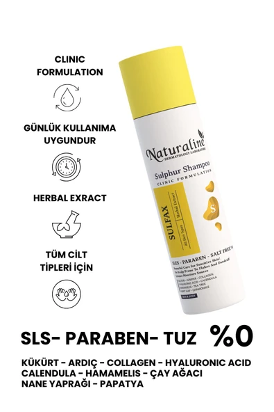 Sülfax Kükürt Şampuan 200ml - Resim 4