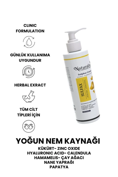 Sülfax Kükürt Vücut Kremi 100ml - Resim 2